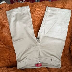 Dickies Women's Light Khaki Chinos